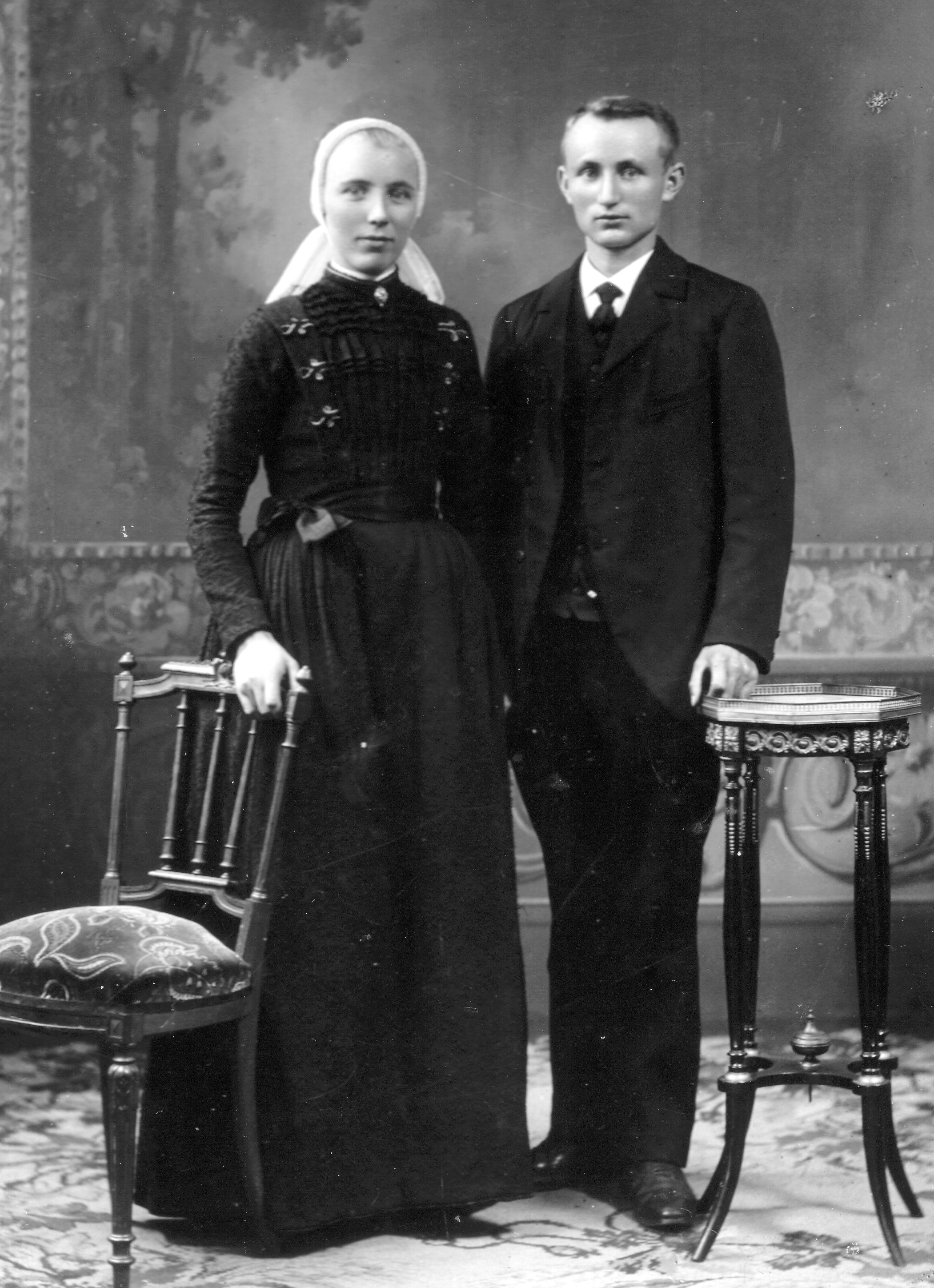 Trouwfoto Gerhard Nijkamp en Hendrika Smelt Trouwfoto Gerhard Nijkamp en Hendrika Smelt