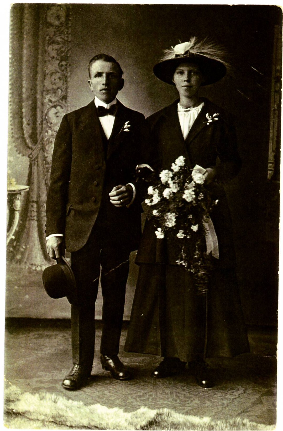 Trouwfoto Jan Fikkert en Janna Alberdina Smit Trouwfoto Jan Fikkert en Janna Alberdina Smit